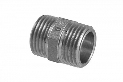 Ніпель зовнішня Hi-Therm 1/2 х 1/2 (нікель)