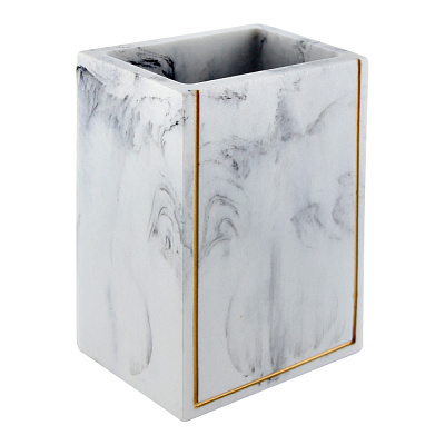 Склянка Trento Veil білий мармур