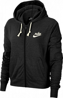 Джемпер Nike W NSW GYM VNTG HOODIE FZ CJ1694-010 р. M чорний
