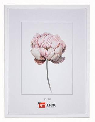 Рамка для фото Арт-Сервіс ЭА-01735 30х40 см білий/білий