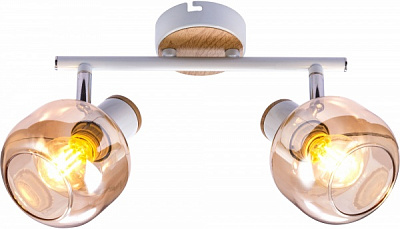 Спот Accento lighting 2x40 Вт E14 янтарный ALIN-Scandinavia-2 
