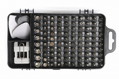 Набір викруток Montero для точних робіт та ремонту електроніки 115 предметів MN-PK-115