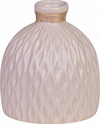 Ваза керамічна Eterna 2804-13 бежева 13 см