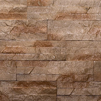 Плитка гипсовая прямая KLVIV DEKOR Dnister Sandstone Wood 0,62 кв.м 