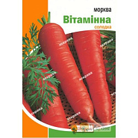Семена Яскрава морковь Витаминная 15г (4823069912246)