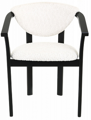 Крісло Скіф МП Аліса емаль бежевий / чорний