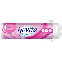 Ватні диски Novita soft 100 шт.