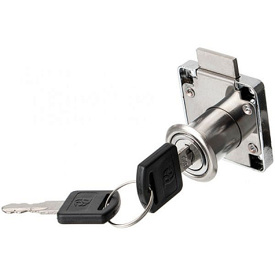 Замок мебельный врезной KL-138А-22 хром DC 40401019