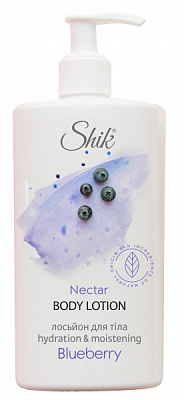 Лосьон для тела Shik увлажняющий Nectar Черника 480 мл