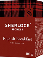 Чай чорний Sherlock Secrets English breakfast 100 г 