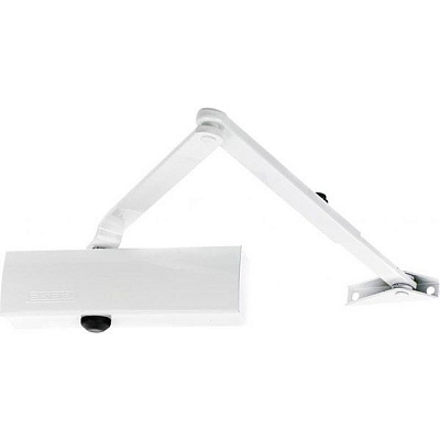 Доводчик дверной Geze TS 1500 с коленной тягой белый 80 кг