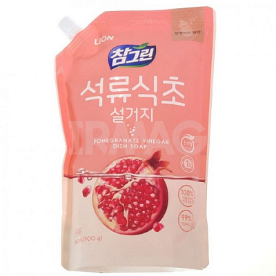 Засіб для миття посуду для ручного миття посуду Lion Chamgreen Гранат 0,9л