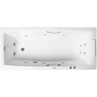 Ванна акрилова EGO Diona Plus 180x80 з ручками (7 компл.)