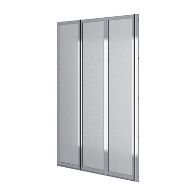 Шторка для ванны Koller Pool Style 1000х1500 мм (right) chrome, скло 4 мм grape