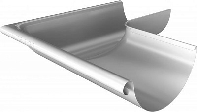 Угол наружный ROOFART 90° 125 мм белый 