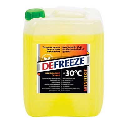 Теплоноситель для систем отопления -30С, 10 л.