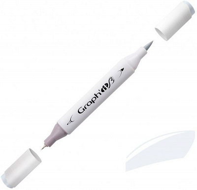 Маркер двусторонний Graph'it GI89101 холодный серый 1 