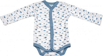 Боді дитяче Sasha р.74 молочний 4157/4