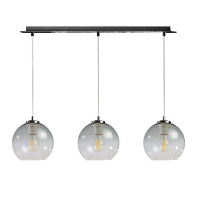 Світильник підвісний TK Lighting Santino 2794 3x60 Вт E27 хром/графіт 2794