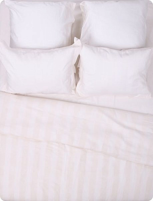 Комплект постільної білизни Emboss 2 айворі Sesli Tekstil