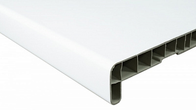 Подоконник Soft Line ПВХ 1500х300х22 мм белый матовый 