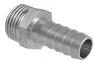 Штуцер наружная Hi-Therm 1/2 3 10мм (никель)