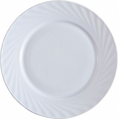 Тарілка підставна Wave 25 см склокераміка Luna