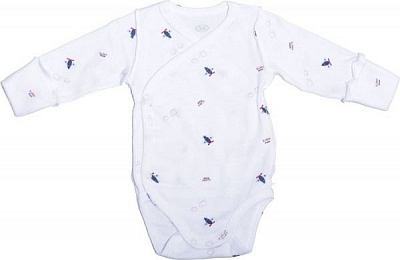 Комбинезон детский Фламинго р.56 белый 146-1009 