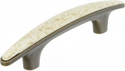 Мебельная ручка 96 мм античная бронза Poliplast 0052BBRAMA