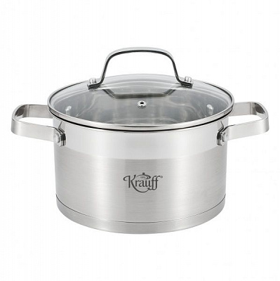 Кастрюля с крышкой 2,6 л Сharmant 26-238-028 Krauff