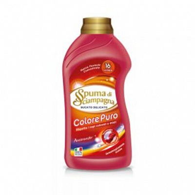 Гель для стирки для машинной и ручной стирки Spuma di Sciampagna Colore Puro 0,8 л 
