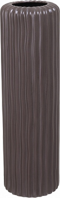 Ваза керамічна коричневий Кіркенес 14х46 см