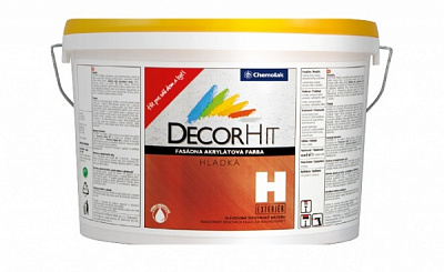 Фарба фасадна акрилова Chemolak DECORHIT H мат білий 4,5л