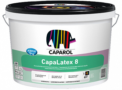 Краска латексная Caparol CapaLatex 8 База 3 шелковистый мат база под тонировку 0,94л
