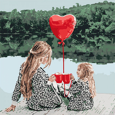 Картина за номерами Маленькі радощі Ідейка