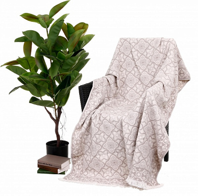 Плед Marakesh 130x170 см светло-серый La Nuit 