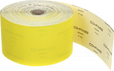 Наждачная бумагаCompass P100 115 мм 1 м.п.