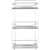 Полиця Lemax 3-х рівнева ЕВА-5002 S/S для ванної кімнати 290х160х580 мм 