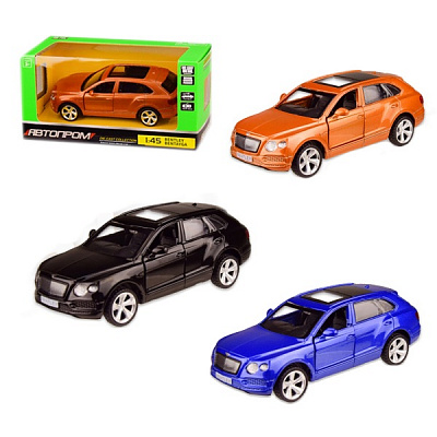 Автомодель Автопром 1:43 BENTLEY BENTAYGA в ассортименте 4312