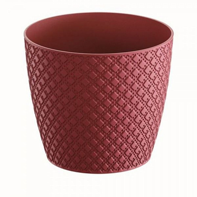 Горщик для квітів Prosperplast ORIENT 260 мм круглий 11 л малиновий (26682-207)