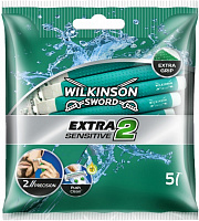 Станки одноразовые WILKINSON SWORD Extra2 Sensitive 5 шт.