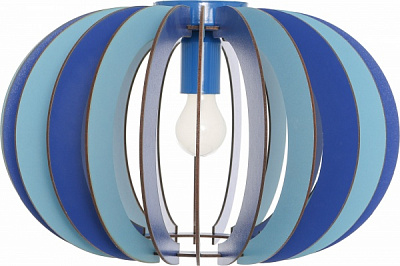 Світильник стельовий Eglo Фабела 1x60 Вт E27 синій 95948