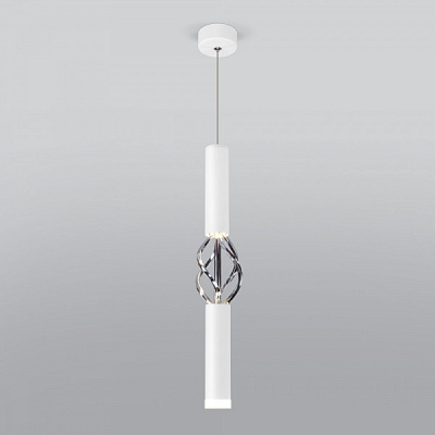 Світильник підвісний Strotskis Lance LED 8 Вт білий/хром 50191/1 (білий)