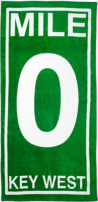 Полотенце Mile Zero Key West 75x150 см разноцветный 