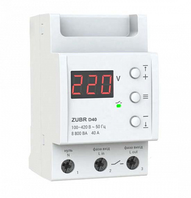 Реле напряжения ZUBR D40