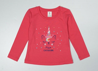 Джемпер для дівчинки Роза 210410 р.92 темно-рожевий