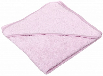 Рушник-куточок Білтекс 90х90 см 380 г/м кв. рожевий