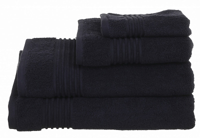 Рушник махровий Meda 100x150 см чорний La Nuit