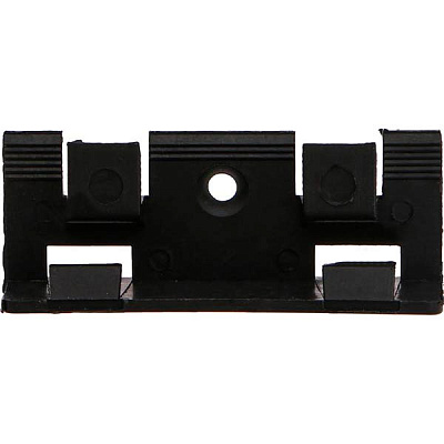 Кляймер ОМиС для плинтуса МДФ черный 