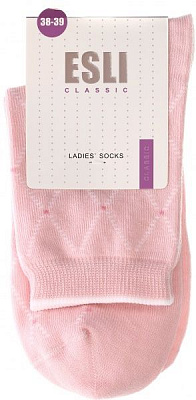 Носки женские Conte ESLI Classic 057 р. 25 светло-розовый 15С-20СПЕ 